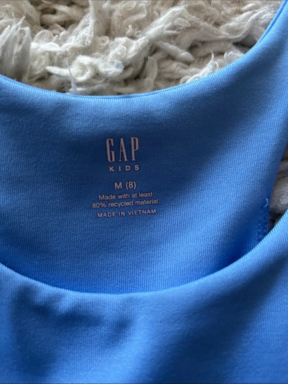 GAP Girls 8 M Periwinkle Scoop-Neck Tennis Dress w/Shorts